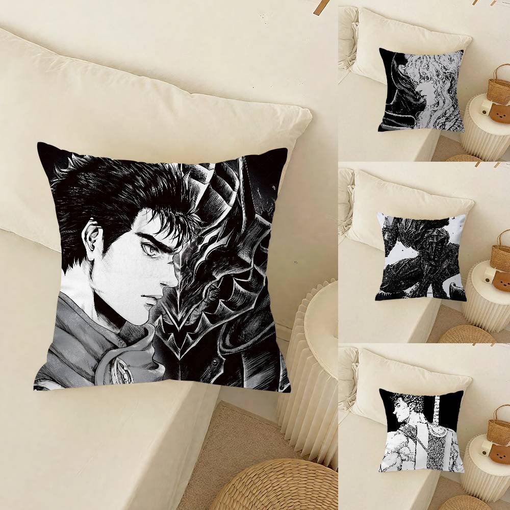 Classic comics B-Berserk Pillow Case Pattern Printed Pillowcase for Living Room Sofa Cushion Cover & Bedroom Decor