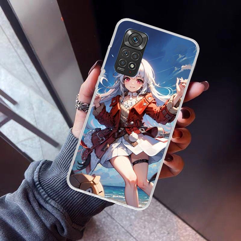 Honkai Star Rail Clara Phone Case For Xiaomi Redmi Note 10 11 12 13 14 15 Pro Plus 11S 12S 14S 11T 11E 10S Soft TPU Back Cover R