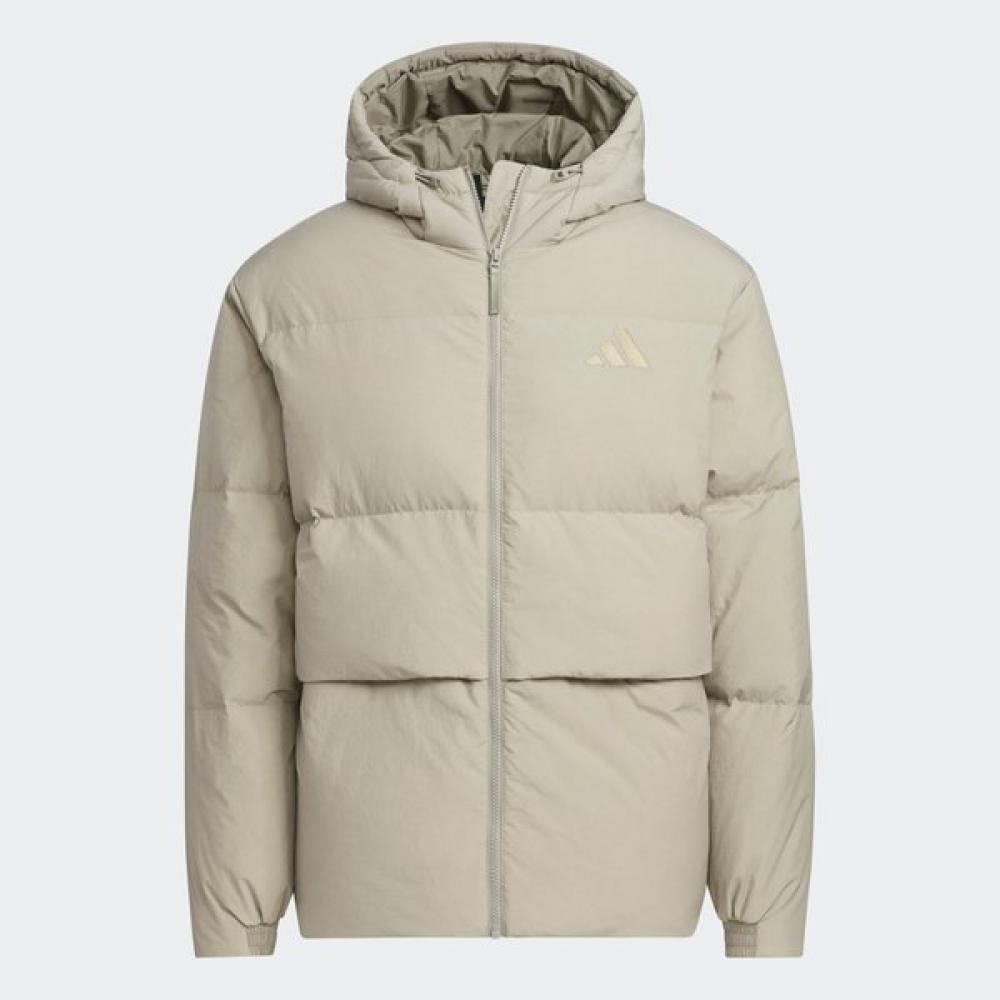 

Adidas Galleria Mens Sportswear Базовая куртка-пуховик BEIGE/A2XL
