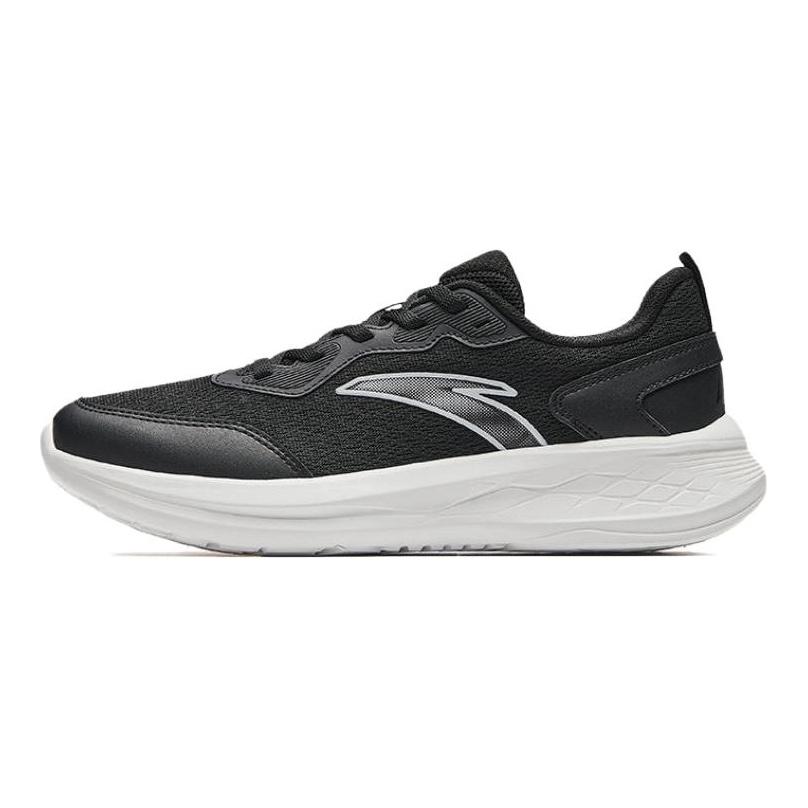 Anta Comfortable Versatile Fashionable Simple Breathable Lightweight Rebound Low-Top Casual Training Running Shoes Women sneaker Black 922525508-3
