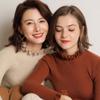 Women's Slim-Fit Ribbed Knit Sweater: Short, Base Layer Pullover for Autumn and Winter