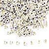 Beaded Square Acrylic Colored Alphabet Beads for DIY Jewelry: Russian & English Bracelet/Necklace Accessories