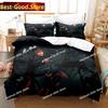 New Blitzo Boss Bedding Set Printed single Comforter Quilt Bed Cover Duvet Cover Soft Pillow Case 3 Pieces Sets Kids Adult Size