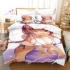 3D Cartoon Kawaii Gabriel Dropout Bedding Set Print Bed Set Duvet Cover Sheet Pillowcase Soft Quilt Cover Full Queen King Size
