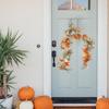 For Halloween Artificial Green Plant Simulation Rattan Wreath Halloween Decor Decorative Rattan Wreath Hanging Wreath