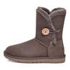 Bota Bailey Button 2 Quente Durável Antiderrapante Confortável Casual Cano Médio Botas de Neve Botas Femininas Cinza Nuvem 1016226-TCLD