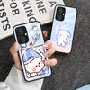 For Xiaomi Redmi 13C 5G/13R 5G/Poco M6 5G Tempered Glass Case Cartoon Pattern Phone Cover