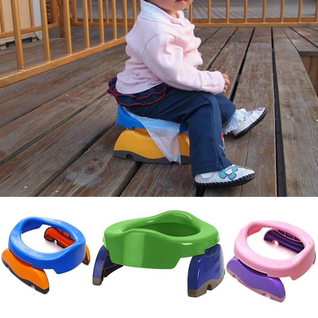Portable Lovely Safety Cow Children Baby Potty Training Boys Girls Toilet Seat Potty Infants Toddler Child Pot Urinal