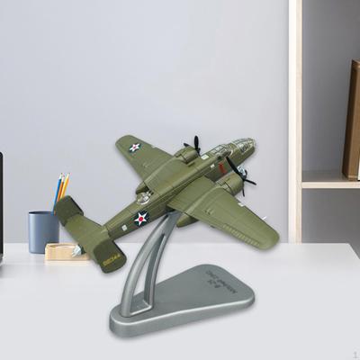 1:144 Fighter Model Toy with Base Collectibles Attack Plane Simulated Airplane for