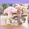 Cute Adorable Plush Bunny Keychain Soft Toy Cartoon Bag Hanging Decor Accessory