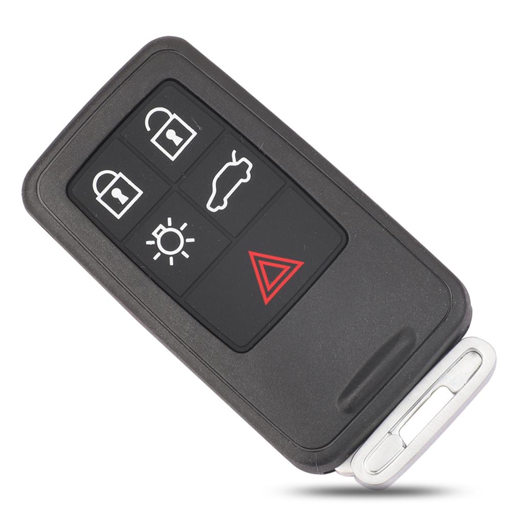 Jingyuqin 5/6Button Keyless Entry Smart Key Case Cover For Volvo S60/S80/V60/XC60/XC70/S60L/V40 Car Styling L2005