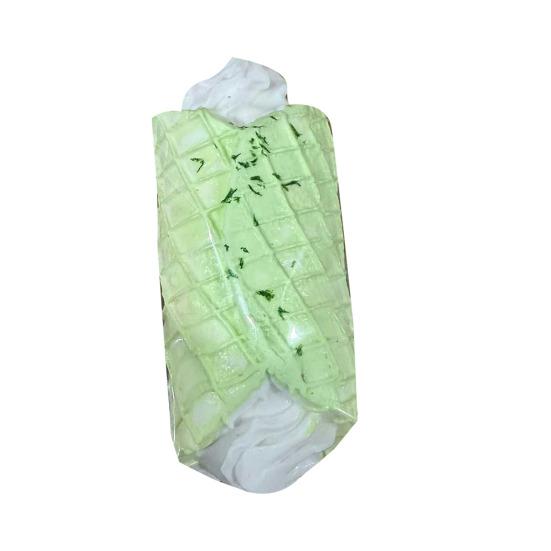 Waffle Cream Roll Squeeze Toy Stress Relief Simulation Dessert Sensory Toy Decompression Food Grade Realistic Fake Food Fidget Toy