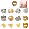 Finger Protector Fingertip Thimble Metal Sewing Thimble Shield Rings Accessories