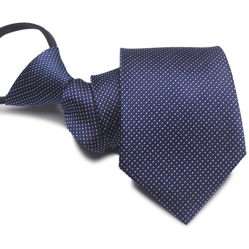 Mens Business Polyester Tie With Arrow Design And Zipper Closure For Office