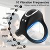Wireless Control Vibrating Penis Ring for Man Delayed Ejaculation Trainer Enlargement Erect Cock Rings Couples Sex Toys for Men
