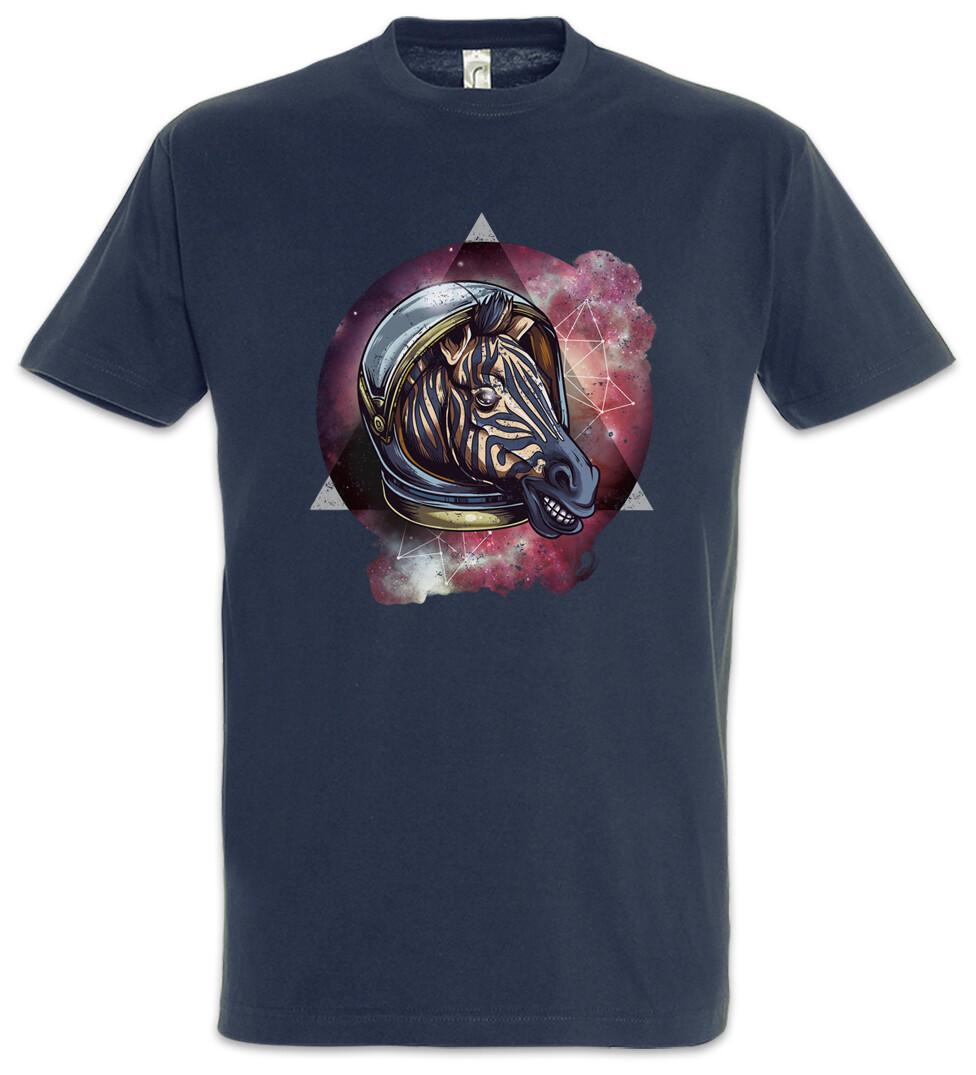 Zebra Astronaut T-Shirt Mens Womens Tees Top Love Space Planets Fun Geek Nerd Astronomer Planet 3XL
