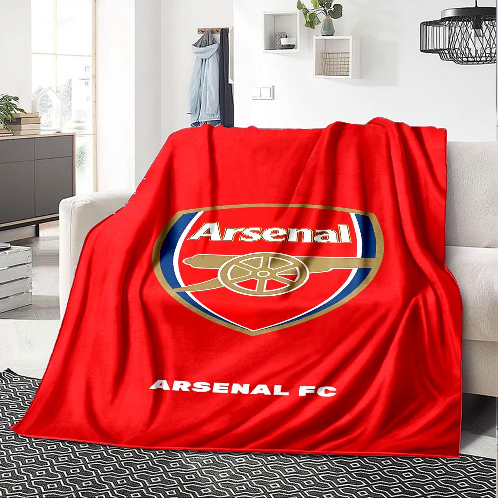 Arsenal Blanket Comfortable Suitable for Office Seaside Picnics for All Occasions Warmthful Decor Birthday Christmas Gift Blanket