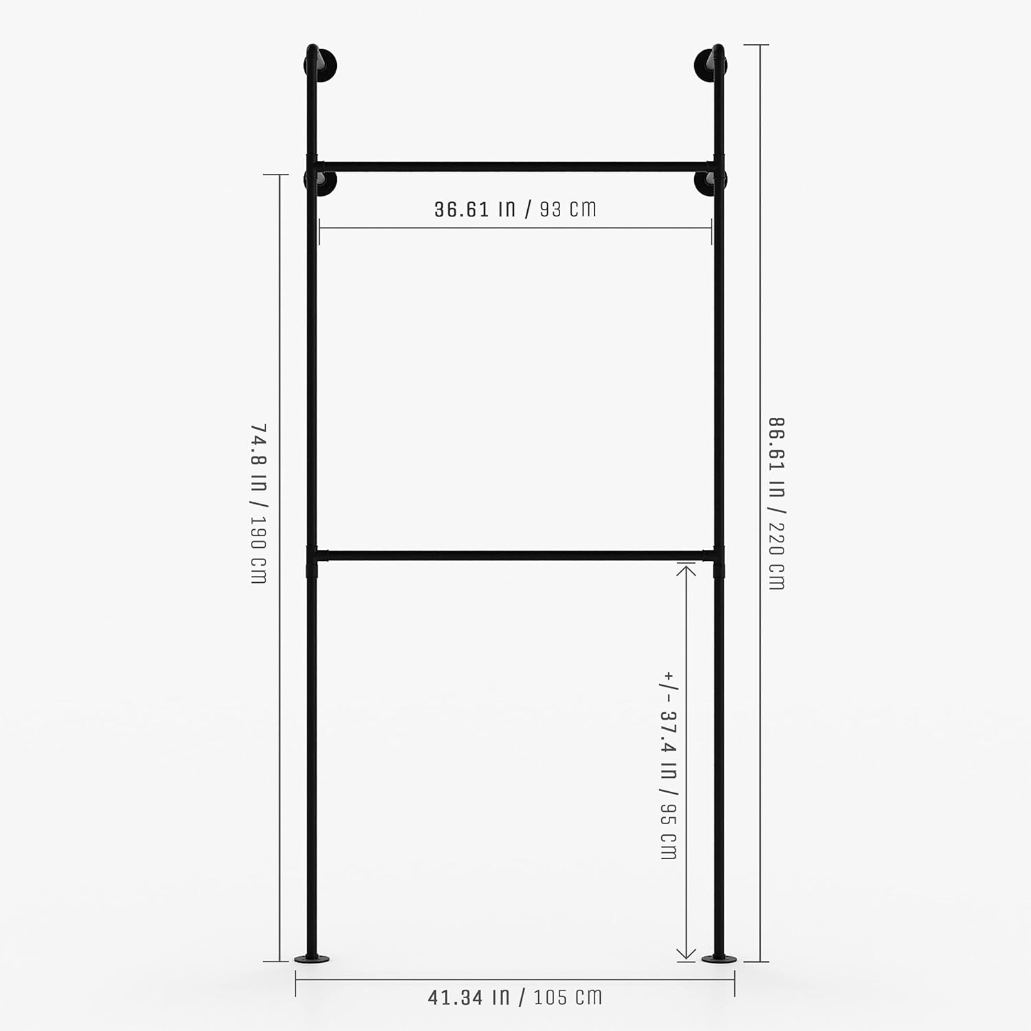 Вешалка для одежды Стойка для вешалок Стенд Металлическая Золотая Вешалка для одежды