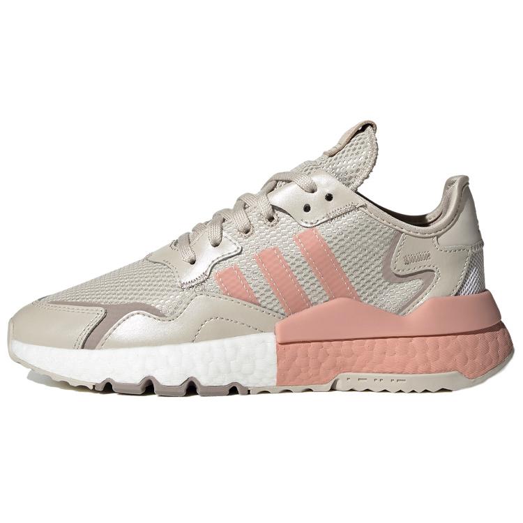 

Adidas Originals Nite Jogger Grey Pink Women s FV1333 36⅔