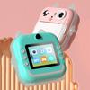 4 In 1 Cute Digital Camera 1200mAh Mini Instant Print Camera USB Rechargeable HD Photo Printing Camera Christmas Birthday Gifts