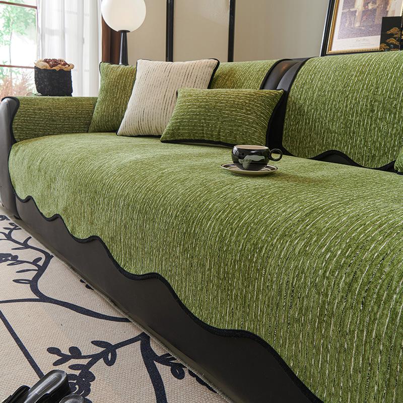 One-Piece Straight Non-Slip Seat Cushion  New Special-Shaped Sofa Cushion Universal In All Seasons, High-End Sofa Cover