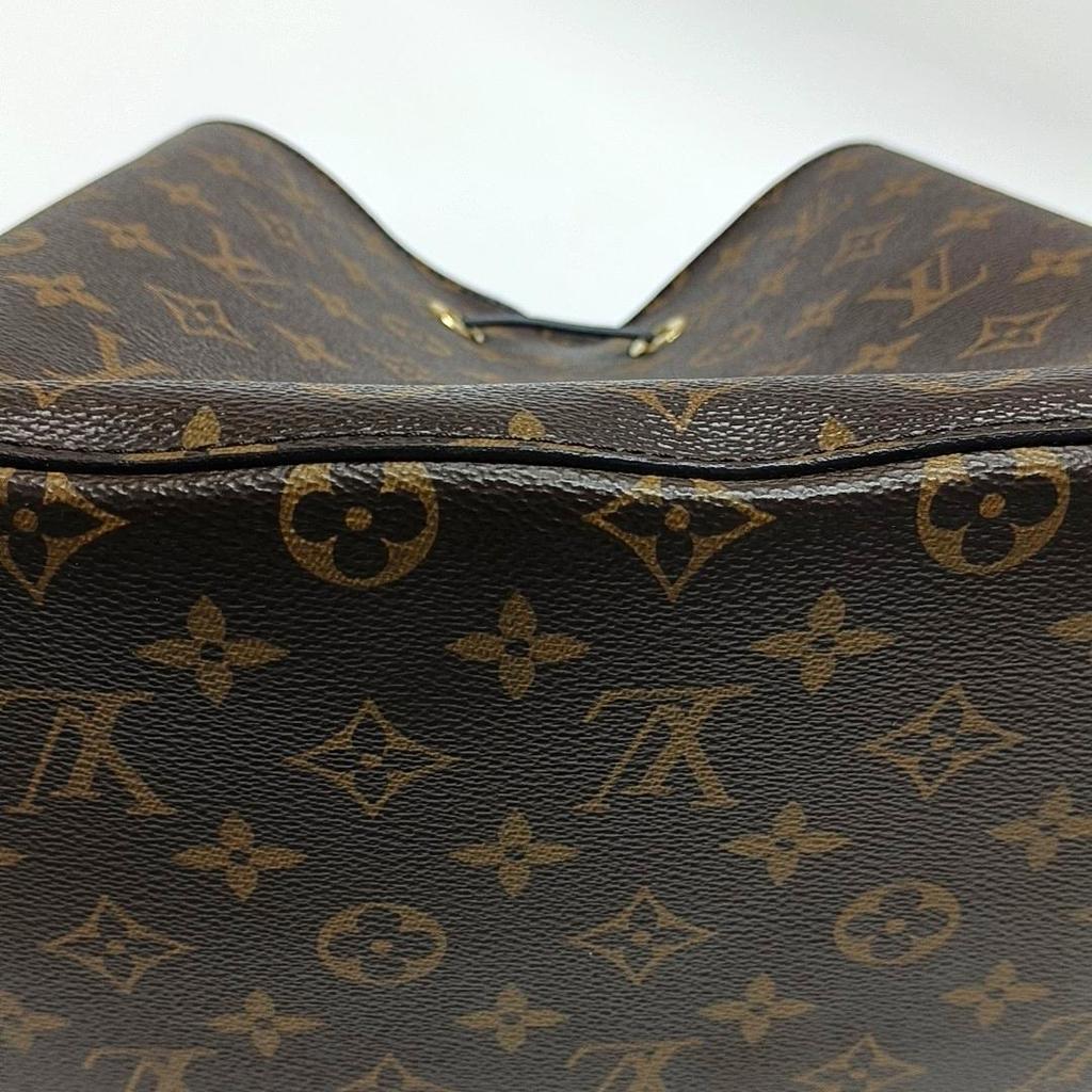 [Použité] Louis Vuitton Neonoe MM 'Hnědé Monogramové Pletivo' - Velmi dobrý stav #1ATR5DJ