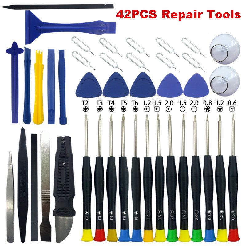 22 in 1 Mobile Phone Repair Tools Disassemble Repair Kit for iPhone Screwdriver Combination Skid Multi Function Disassembly Set