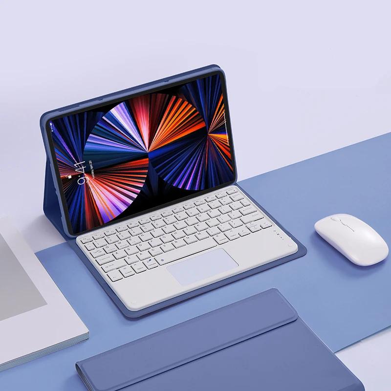 

Для чохла Lenovo Xiaoxin Pad Pro 12 7 2025 TB375FC Кришка-клавіатура з тачпадом для планшета Lenovo Idea Tab Pro Чохол Funda Teclado Tab M8 8.0 TB-8505F/L/X