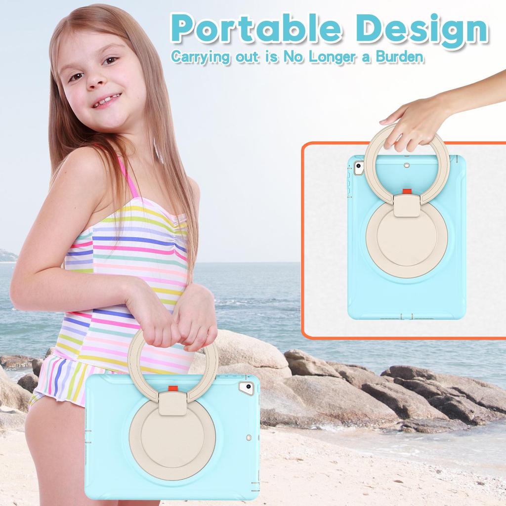 Προστατευτικό Φορητό Κάλυμμα Βάσης για iPad Air 2 (9,7 ίντσες) για Υπαίθρια Χρήση