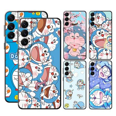 Japanische Anime-Doraemon-Hülle für Samsung Galaxy S21 S20 FE S9 S8 S22 Ultra 5G S21 Plus S7 S10e S10 Note 20, weiche TPU-Rückseite