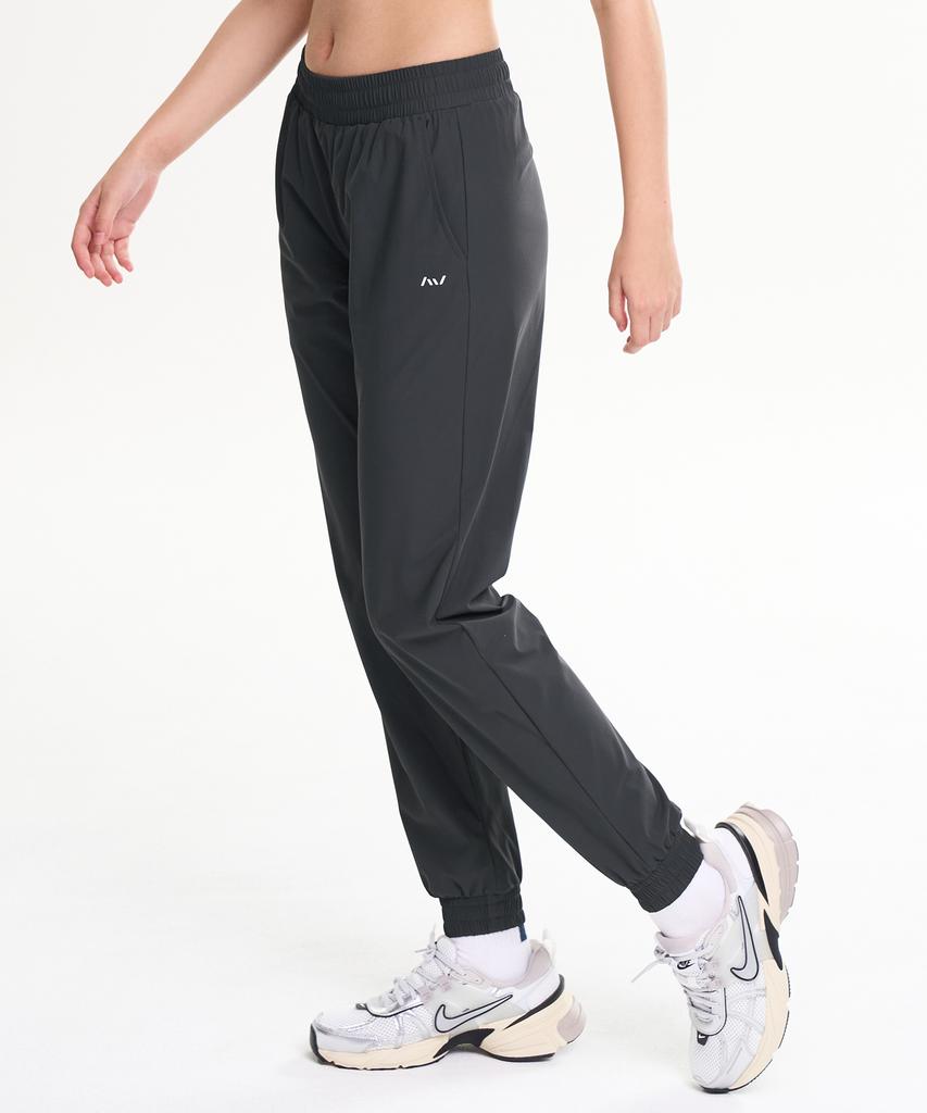 Leijibi Airlight Stretch Running Sports Pants Workout Jogger Pants W Charcoal