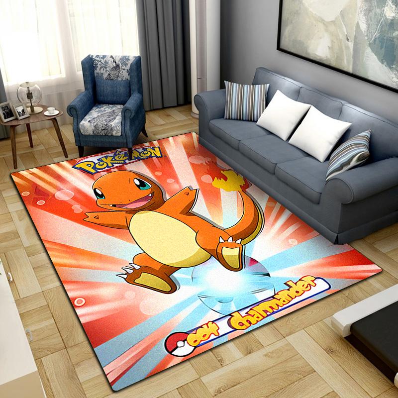 

Anime Pocket Monster Printed Anti-slip Carpet Fashionable Decorative Rug Mat for Bedroom Living Room LXR129 60x90cm