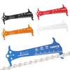 Bicycle Chain Wear Indicator Ruler Stainless Steel Mountain Road Bike Chain Gauge Measurement Checker Screw Diameter Repair Tool