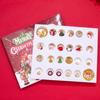 Christmas Surprise Bracelet Set 24 Grid Festive Designs Cartoon Decoration Blind Box with Santa Snowflakes