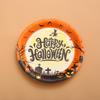 Cross-Border Halloween Party Disposable Plate Set: Pumpkin & Bat Paper Cups and Plates