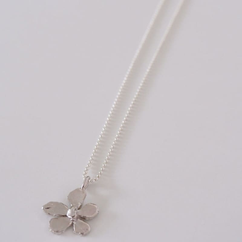 For Silver Blossom Necklace