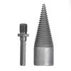 Log Wood Splitting Electric Hammer Drill Bit Splitter Cone Firewood Split
