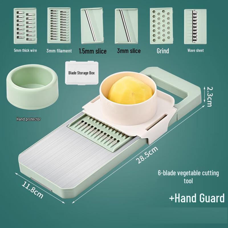 

Yuka Jue Kitchen Vegetable Slicer & Shredder