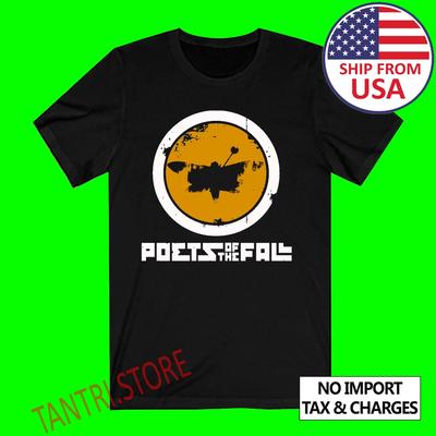 Poets Of The Fall Herren Schwarz Größe S bis 3XL