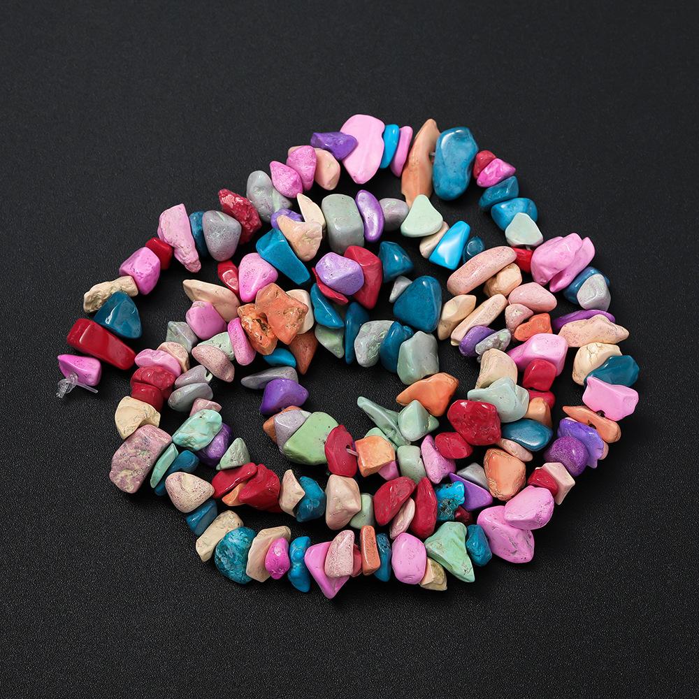 

Натуральные россыпные бусины из камня зернистость 5 мм-12 мм нерегулярные хрустальные гравийные бусины DIY браслет ожерелье аксессуары about 5~ 12mm