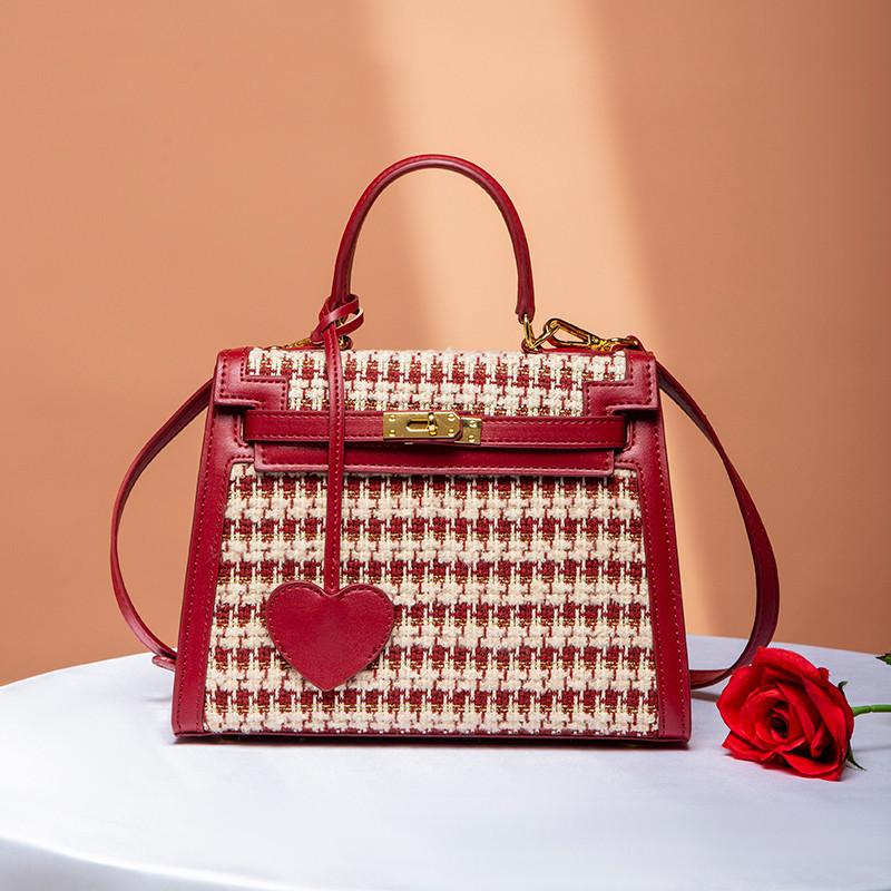 

Wedding bag for female brides 2024 new model, high-end red wedding bag, niche light luxury crossbody bag, handbag красный