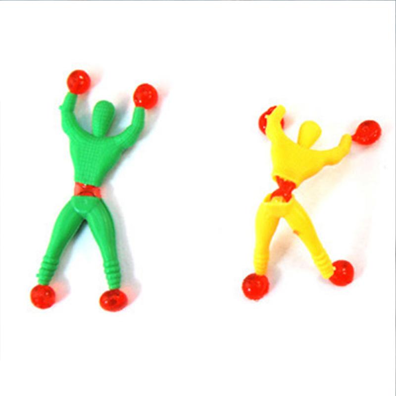 Klebriges Wandkletterspinne-Charakter-Spielzeug, lindert Stress, klebrige Palme, langweiliges, nützliches Produkt