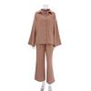 Fashion Style Shirt Pants Suit Fashion Home Wear Oversize Long Sleeve Pant Set