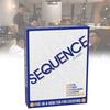Unique 2024 Sequence Strategy Board Game Elegant Card Material For All Ages