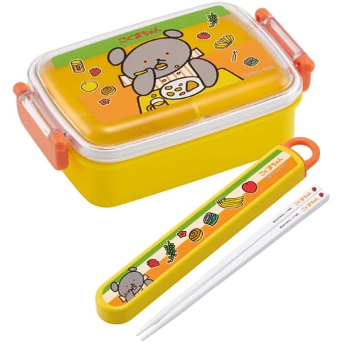 Skater Lunch Cloth, Little Bear Design, 43 x 43cm, Made in Japan, KB4-A