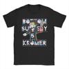 Deltarune Spamton Merchandise Ralsei Tricou Floral pentru Bărbați Tricou Minunat din Bumbac Gât Rotund Mânecă Scurtă Îmbrăcăminte