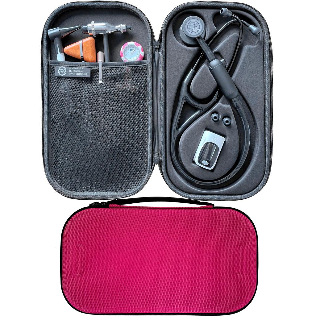 Littmann Case Stethoscope Case Semi-Hard [Raspberry Color]