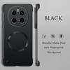 Ultra Thin Metallic Frameless Magnetic Charge Phone Case For Honor Magic 7 6 Pro Lite Plain Matte Shockproof Hard Protect Cover