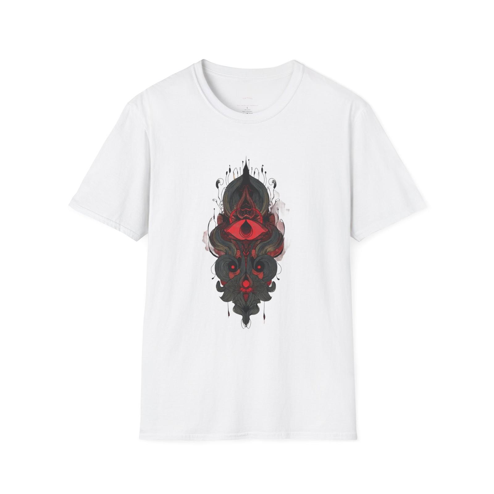 Occult Eye T-Shirt — Dark Mystic Third Eye Graphic Tee S разноцветный