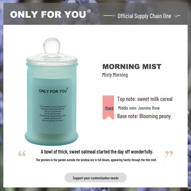 US Brand Wishing Bottle Candle Holder - Tiffany Blue Essential Oil Aromatherapy Souvenir